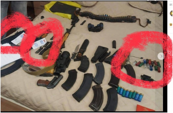 Էլի այնքան փնթի են անում, որ նկարում են նաև զենքի օրինական լիցենզիաները